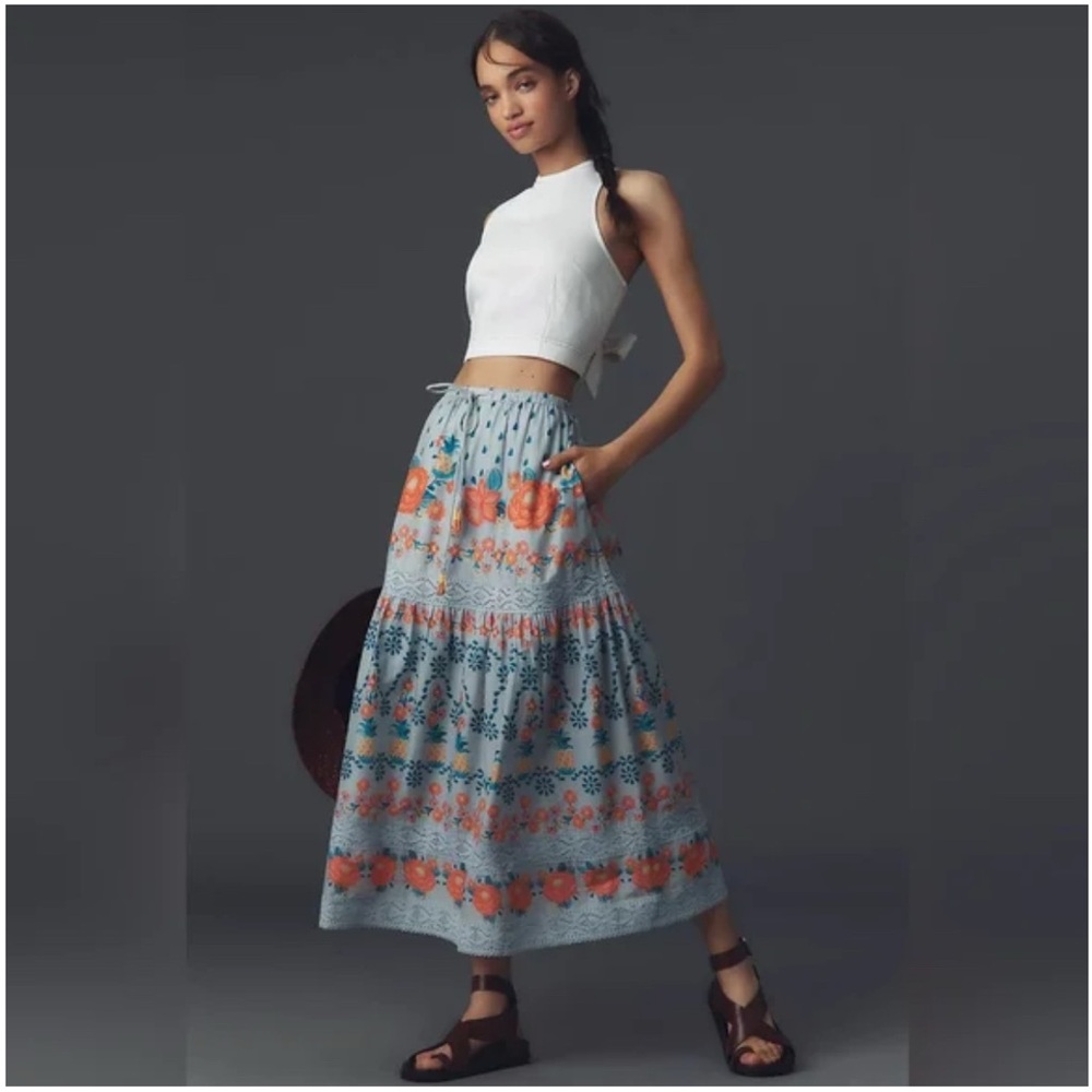 NWT Farm Rio Tropical Delicacy Skirt medium